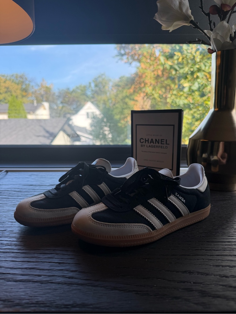 Adidas Samba OG Black White Gum Sneakers – Size 5